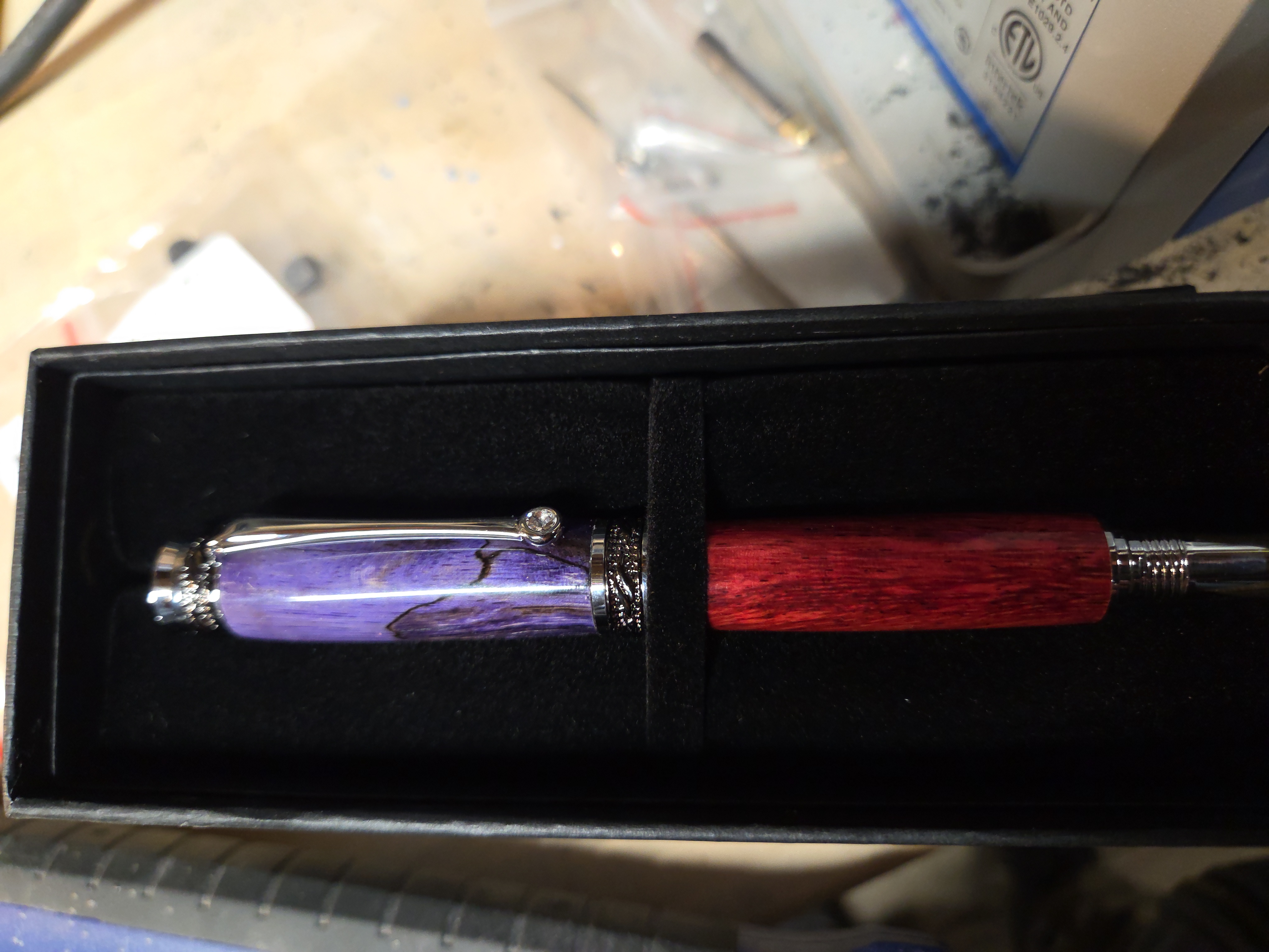 Firewood Crafts pens project